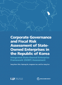 Corporate Governance and Fiscal Risk Assessment of State-Owned Enterprises in the Republic of Korea 표지